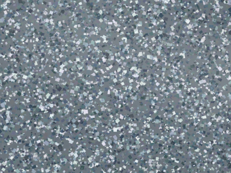 Harbor Blue flake floor finish